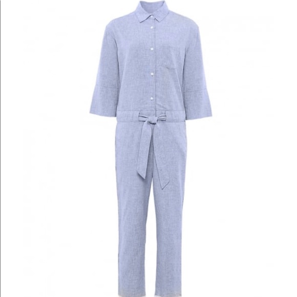 The Blue Shirt Shop Chambray Jumpsuit - Picture 4 of 8